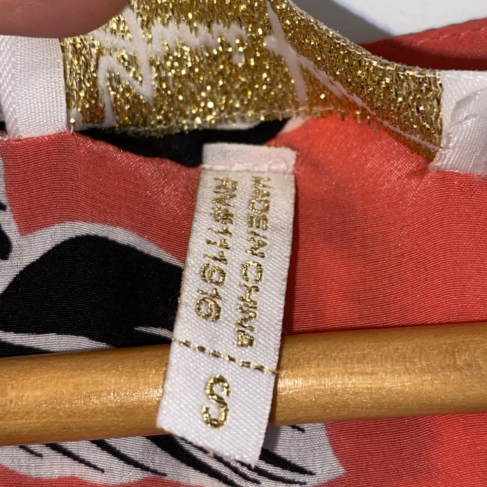 Yumi Kim Silk Soho Mixer Wrap Dress Floral Red, Women's Size Small - Image 3 of 4