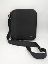custodia rigida per tablet iPad tomtoc nera + tracolla