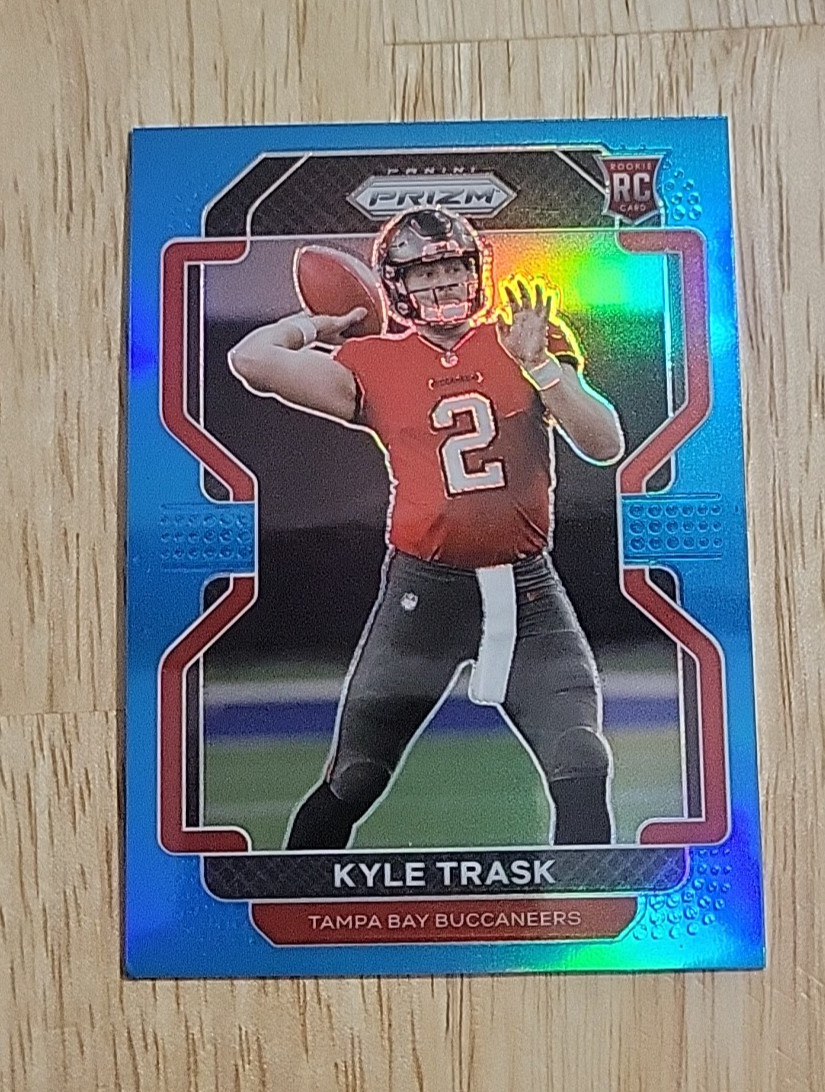 2021 Prizm KYLE TRASK Light Blue Prizm #339 Rookie RC Tampa Bay Buccaneers SP