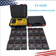 500M 72 Cues Fireworks Firing System  1204 Cues wireless control For Party wedi