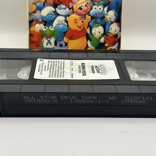 Cartoon All-Stars To The Rescue VHS 1990 Tape Bugs Smurfs Daffy Alf VTG Rare HTF - Picture 6 of 15