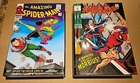 THE AMAZING SPIDER-MAN OMNIBUS VOLUME 2 & 3 LOT DM COVER MARVEL OOP RARE 🕸