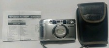 Polaroid Camera PZ2300 AF 35mm Point  Shoot Film Silver Zoom Works Read Descrip