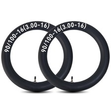 2 PCS 90/100-16 Dirt Bike Tube 3.00-16 Inner Tube