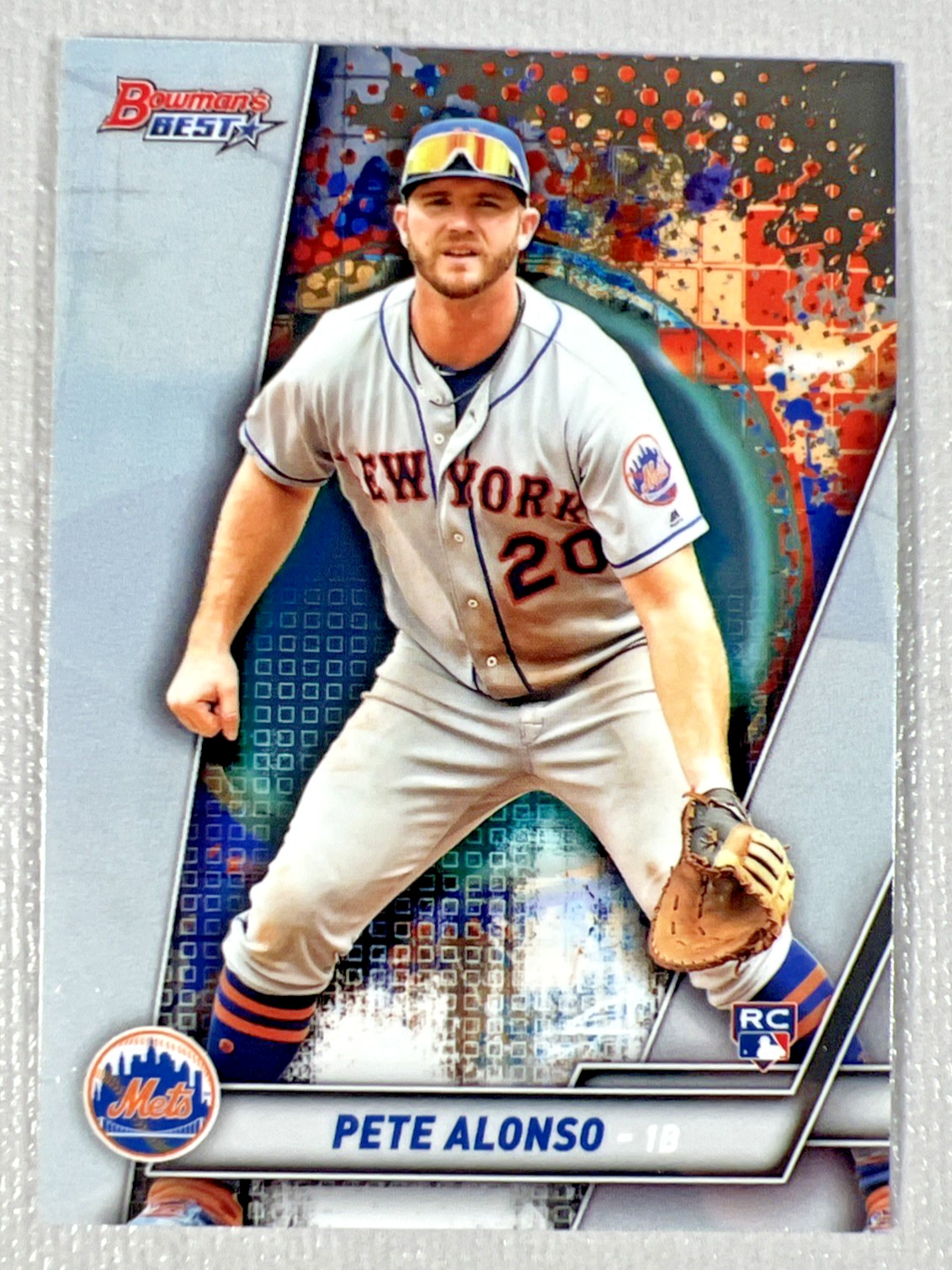 2019 Bowman's Best Refractors #32 Pete Alonso RC