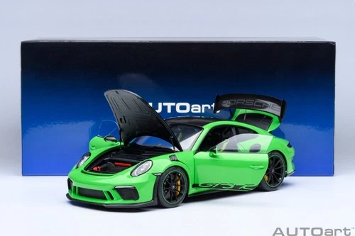 AUTOART Porsche 911 (991.2) GT3 RS Weissach Package Lizard Green 1