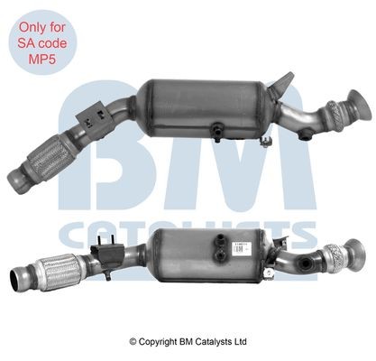 Russ Partikelfilter Abgasanlage BM Catalysts BM11461H FÜR Mercedes-image