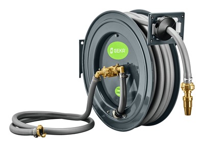 Geka plus Schlauchaufroller PA20SK mit Schlauch 3/4'' 20m+2m Armaturen