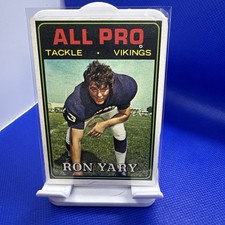 1974 Topps Football Set Break HOF All Pro Ron Yary #125 Minnesota Vikings
