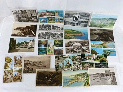 Alte Postkarten ca. 90+ postalisch gebraucht & ungebraucht Südwestengland von 1907