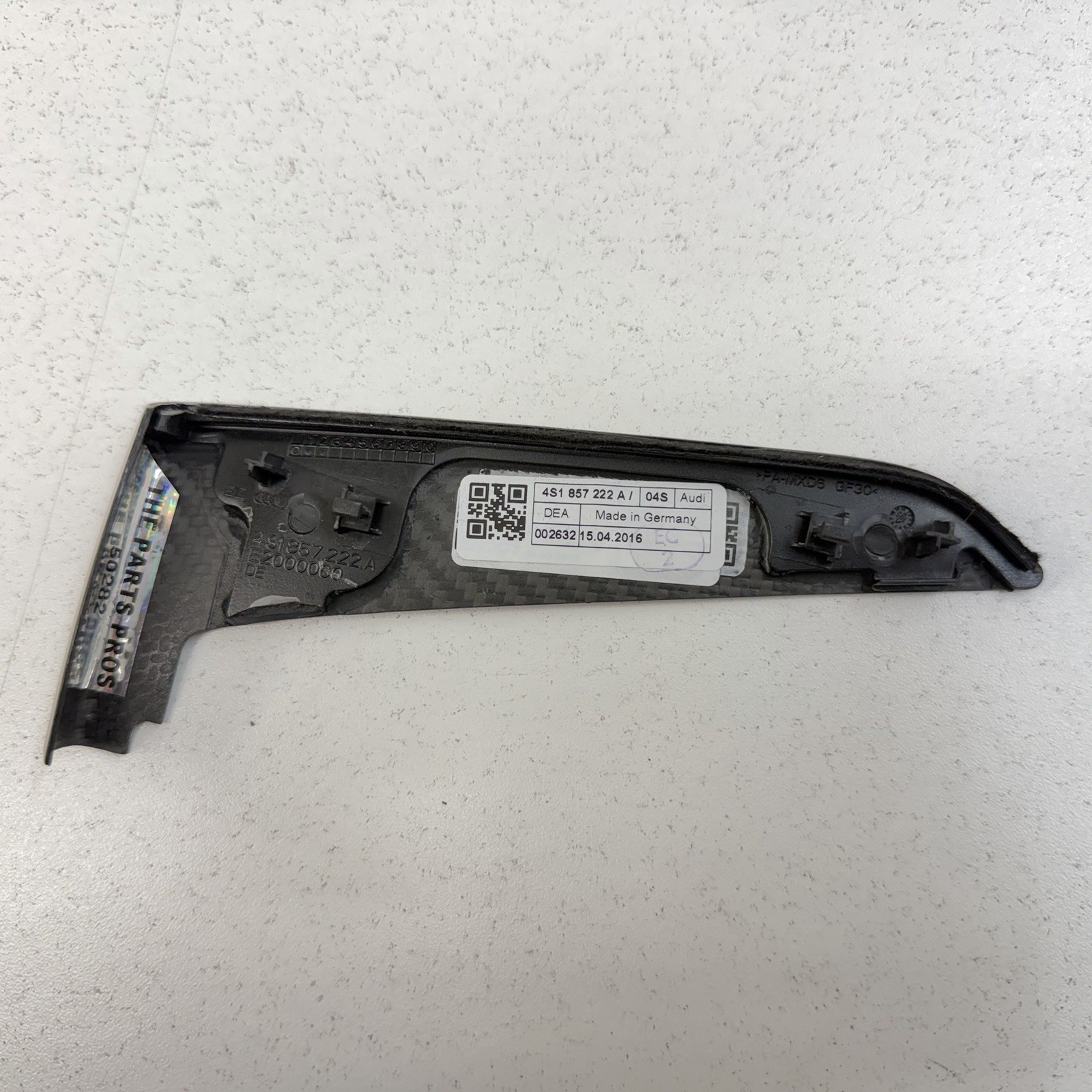 17-23 Audi R8 Interior Matte Carbon Fiber Trim Panel Doors Console Dash Set OEM