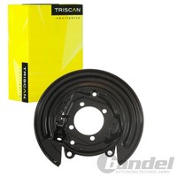 Triscan Spritzblech Bremsscheibe Hinten Rechts Passend FüR Toyota Corolla