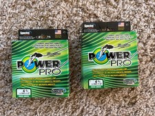 Línea de pesca trenzada de microfilamento Power Pro Spectra 4 lb 300 yardas (600 yardas)