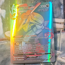 The Pokémon Company Rayquaza VMAX Secret Rara Holo 320HP 217/203 Spagnolo 2021
