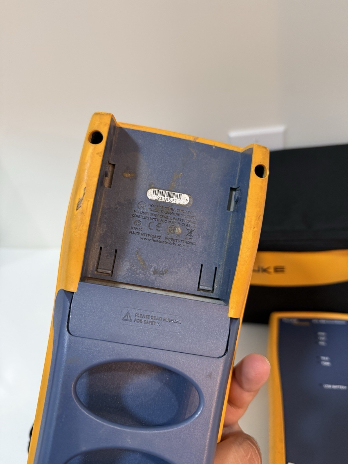 FLUKE NETWORKS DTX-1800 DTX CABLE ANALYZER & DTX-REMOTE (TESTED) - FREE SHIPPING