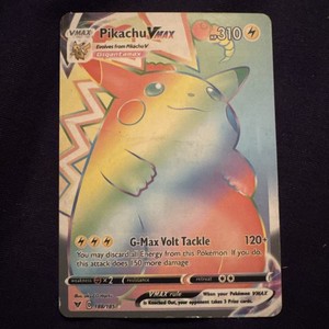 mewtwo pokemon card 1999 044/185 Pikachu VMax main image 1