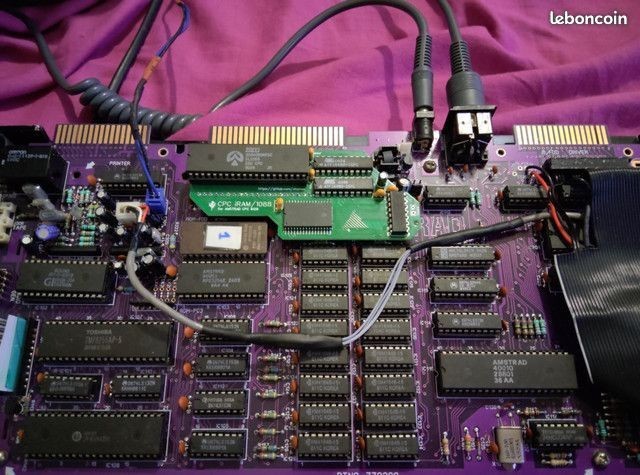Extension mémoire 1mega iRAM1088 augmente la RAM de votre Amstrad CPC 464 et 6128