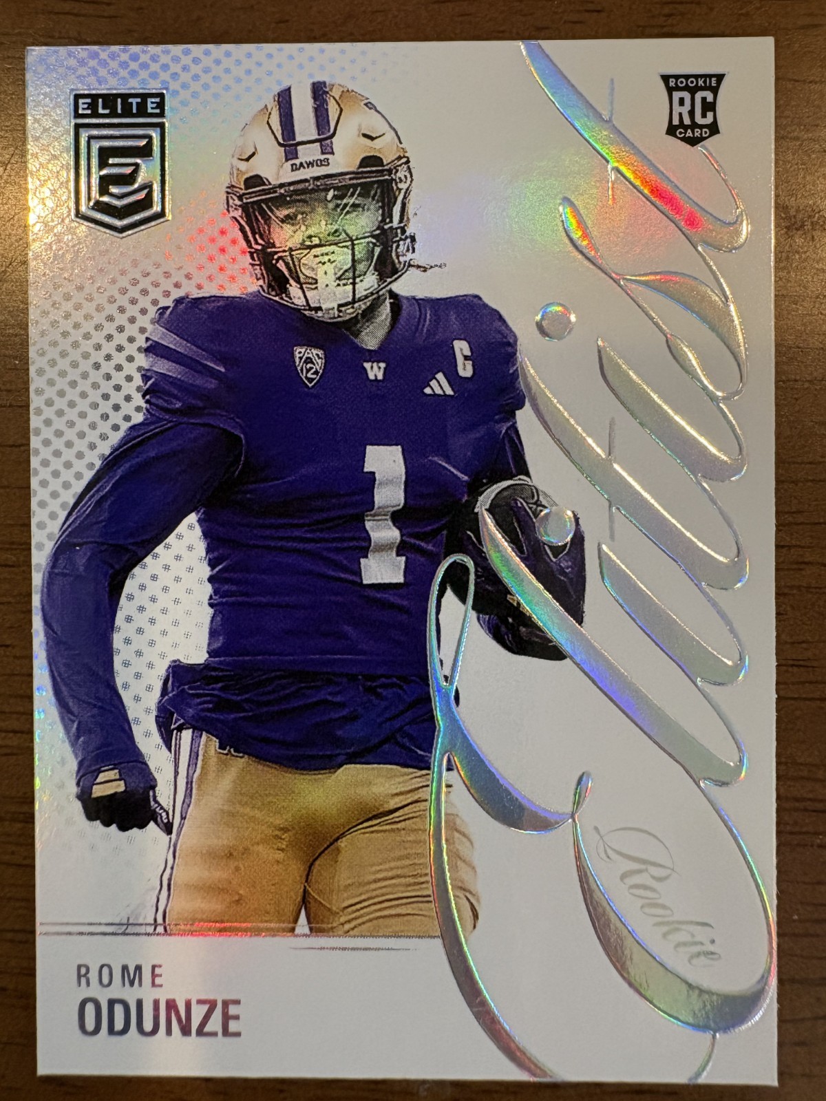 2024 Donruss Elite - Rome Odunze Rookie Elitist Silver (RC) Bears