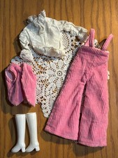 Mego Maddie MOD 1960's Tagged Pink Corduroy Outfit