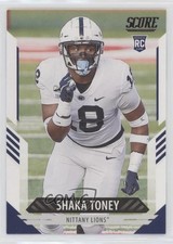 2021 Score Rookies Shaka Toney #396 0i7t
