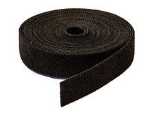 3/4" Inch Roll Hook and Loop Reusable Cable Ties Wraps Straps 5M 15ft