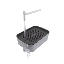 Bird Water Fountain Bath for Parakeets with Automatic Shower Head Tub