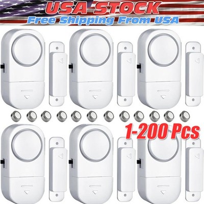 Wireless Home Window Door Burglar Security Alarm System Magnetic Sensor Lot