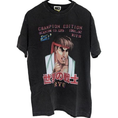 KITH Capcom Street Fighter 2 Ryu Cap Logo Cap Restriction Neu
