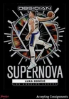 2024-25 Panini Obsidian Supernova #8 Luka Doncic 094/125 LAKERS