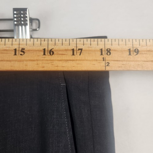Armani Collezioni 100% Wool Charcoal Grey Suit Pleated Slcks Single Breasted 42L - Picture 12 of 24