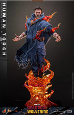 Hot Toys 1/6 Mms789 Deadpool & Wolverine Human Torch Action Figure In Stock