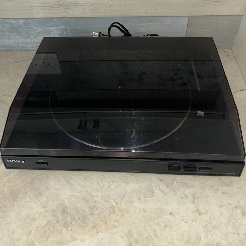 Reproductor de discos Sony PS-LX300USB sistema tocadiscos estéreo USB con cable Foto 2 de 4