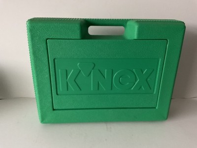 K nex Aufbewahrungsbox K nex Pieces + sehr mattige Anleitung 