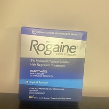 Rogaine Men's Extra Strength 5 Topical Solution Hair Regrowth 3 Mon Sup 2028/11