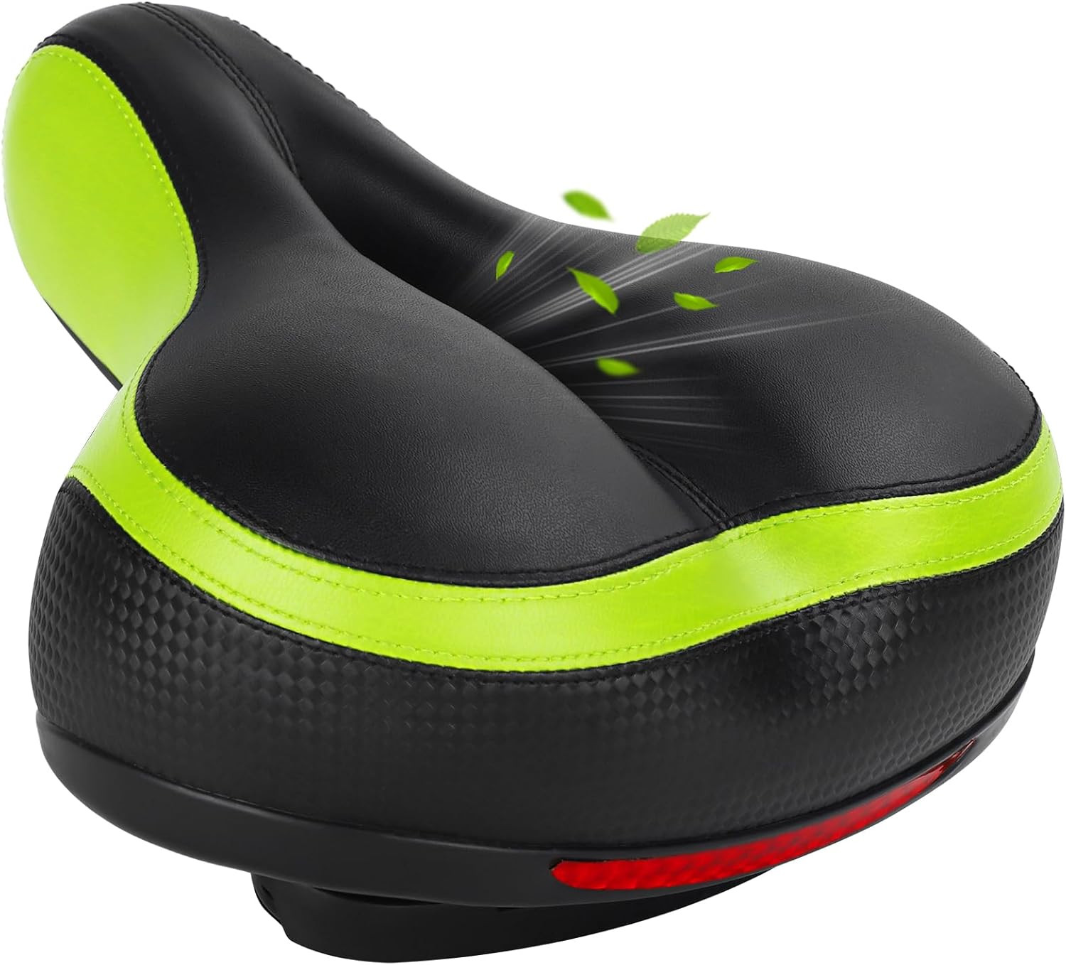 TONBUX Comfortable Bike Seat for Men & Women, Memory Foam Bi