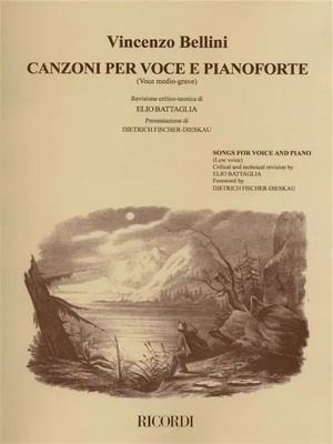Canzoni, Per Voce E Pianoforte: Volume 2 | Vincenzo Bellini | Partitur | 2004