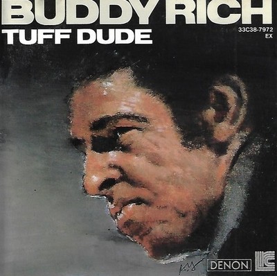BUDDY RICH : TUFF DUDE (CD) DISC + FRONT & BACK CVR ART - NO CASE - VG