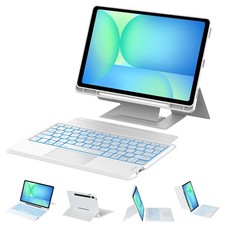 Keyboard Case for Samsung Galaxy Tab S10 FE/S9 FE 10.9 Inch & S9 11 Inch Rais...