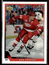 1993-94 Upper Deck #200 Bob Probert Red Wings Hockey Card 0102O