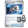 4x HOLO Counter Catcher 160/182 Paradox Rift Pokemon Playset x4