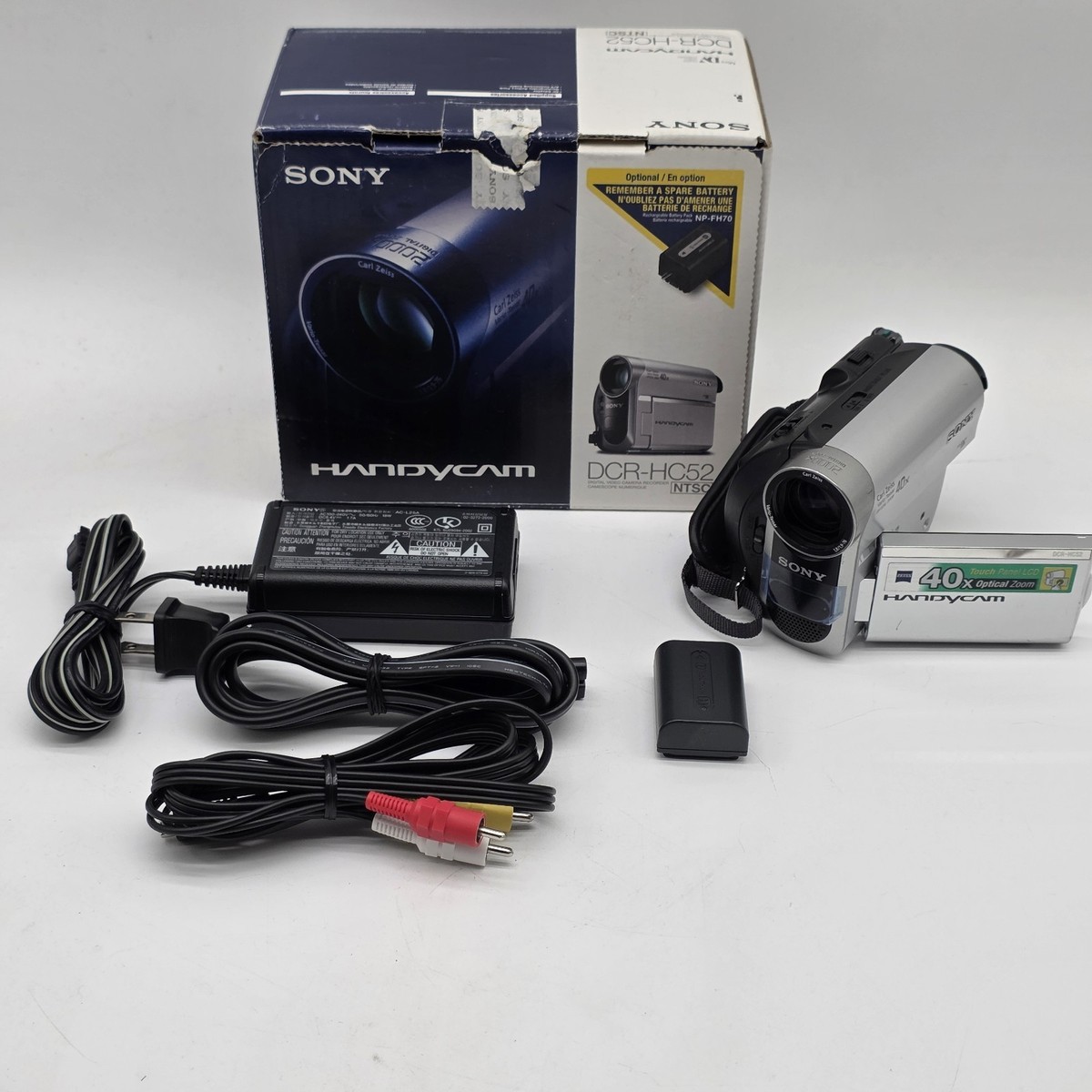 Sony DCR-HC52 MiniDv Mini Dv Camera Stereo Camcorder VCR Player