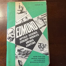 1973 Edmund Scientific Co Catalog 741 with Order Blank and Envelope (BB)