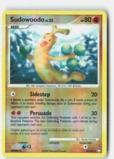 Sudowoodo Mysterious Treasures 35/123 Pokemon Card Reverse Holo on eBay