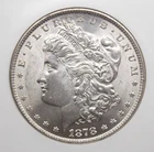 1878 "P" 7TF Morgan Dollar *REVERSE of 1879' $1 NGC MS63 #010 BU Unc ECC&C, Inc.