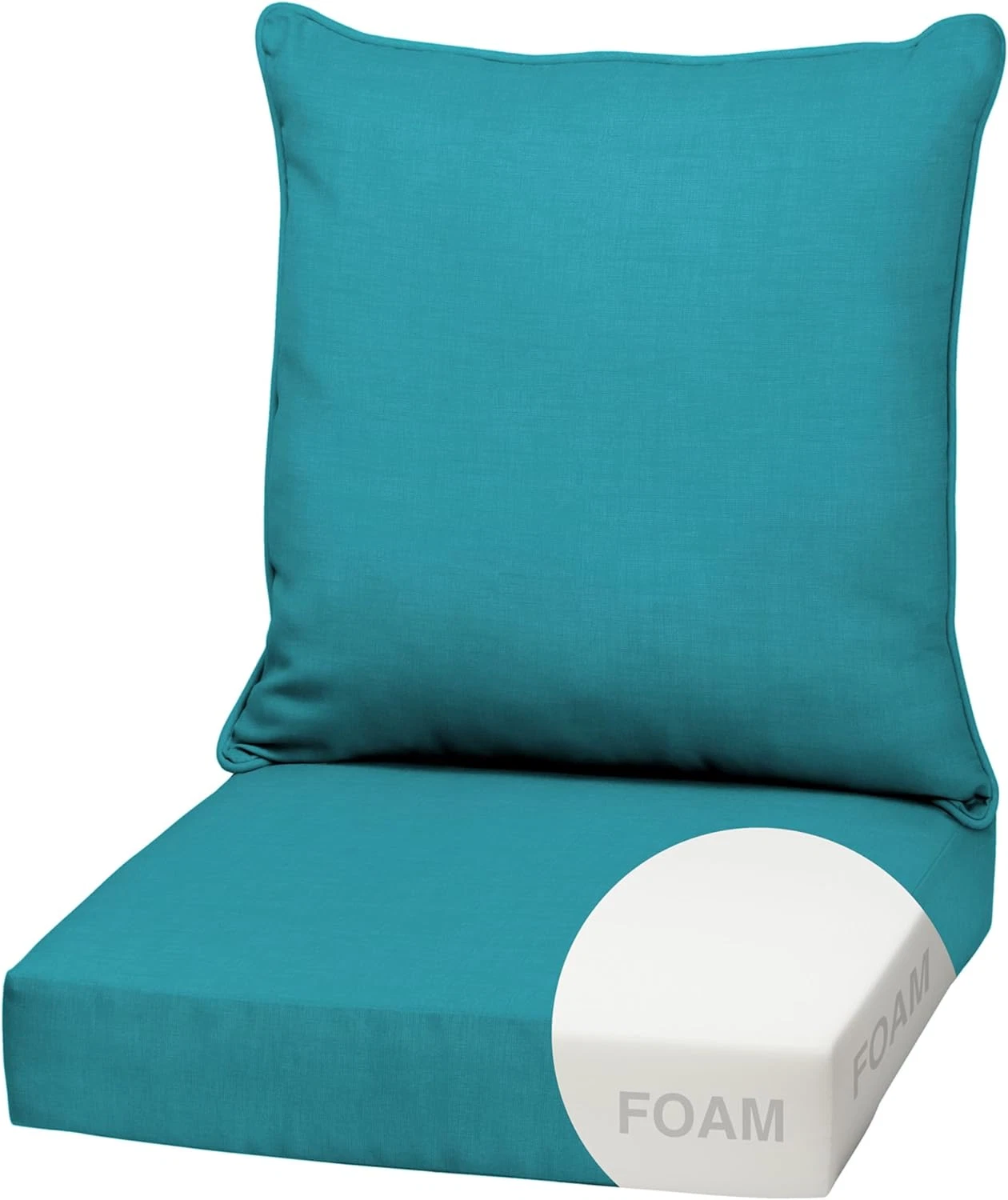 Arden Outdoor Foam Deep Seat Cushion Set, 22 in X 24 In, Weather-Proof, Rain-Pro
Opens in a new wind