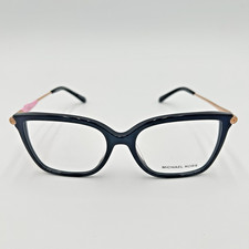 Michael Kors Shenandoah MK4101U Eyeglasses Frame Black Gold Cat Eye 53 16 140