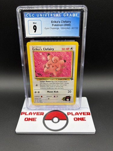 Erika's Clefairy (Unlimited) graded CGC 9 for sale on eBay