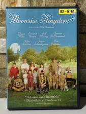 Moonrise Kingdom DVD Wes Anderson Bruce Willis Edward Norton Bill Murray Used