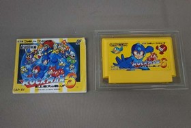 Famicom Software Model Rockman 6 Capcom FPU29
