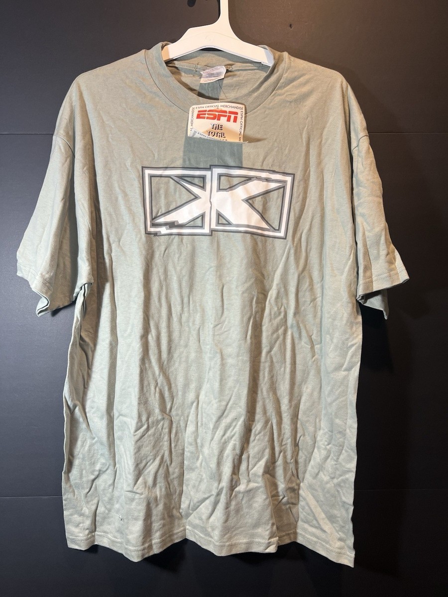 Vintage ゲームシャツ Y2K VINTAGE X-GAMES X GAMES ESPN 2 T SHIRT NEW WITH TAGS XL SKATE